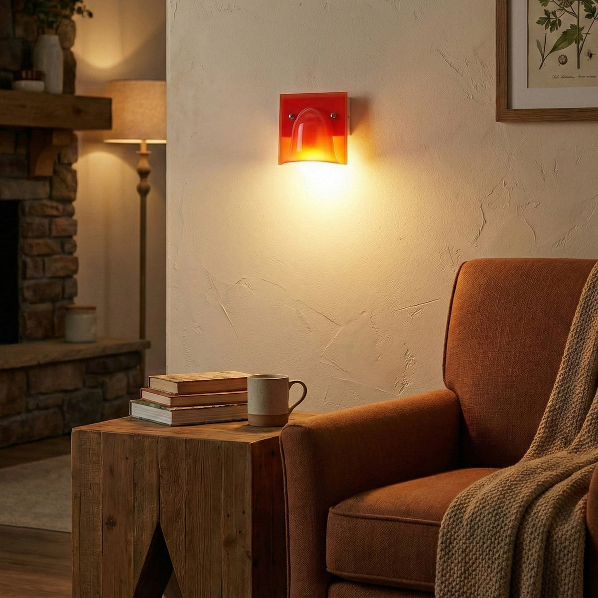 Mollo Wandlamp - Organische Hars & IJzer Wandverlichting