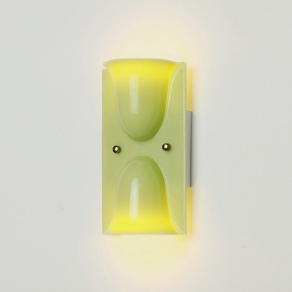 Mollo Wandlamp - Organische Hars & IJzer Wandverlichting