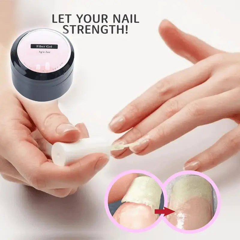 Nagelreparatie Beschermgel - Versterkende Verzorging voor Nagels 5g Transparant