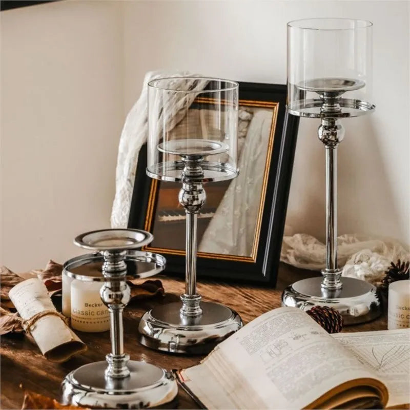 Scandinavische Kandelaar - Luxe Noordse Kaarsenhouder voor Modern Interieur