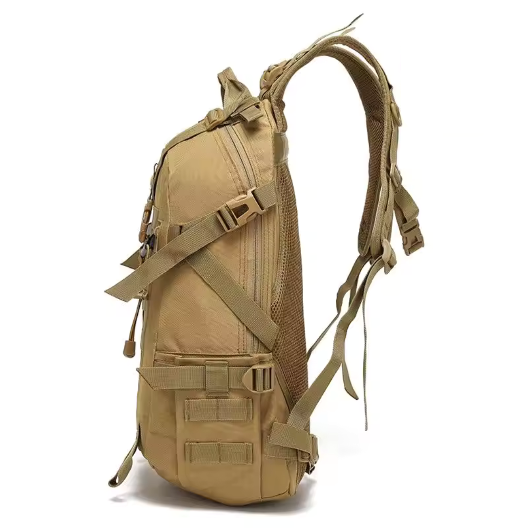 Tactische Rugzak 40 Liter Waterdicht met Laptopvak Militair Outdoor Wandelrugzak Camouflage Zwart Hiking