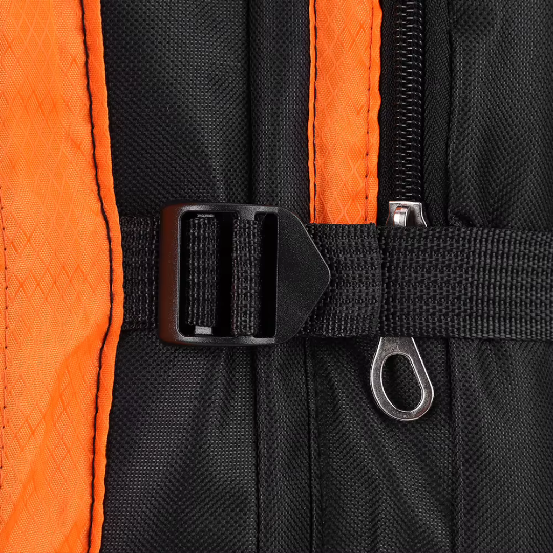 Trekkingtas 80 Liter Waterdicht Nylon Wandelrugzak met Heupgordel Ventilerend Rugpaneel Outdoor Camping