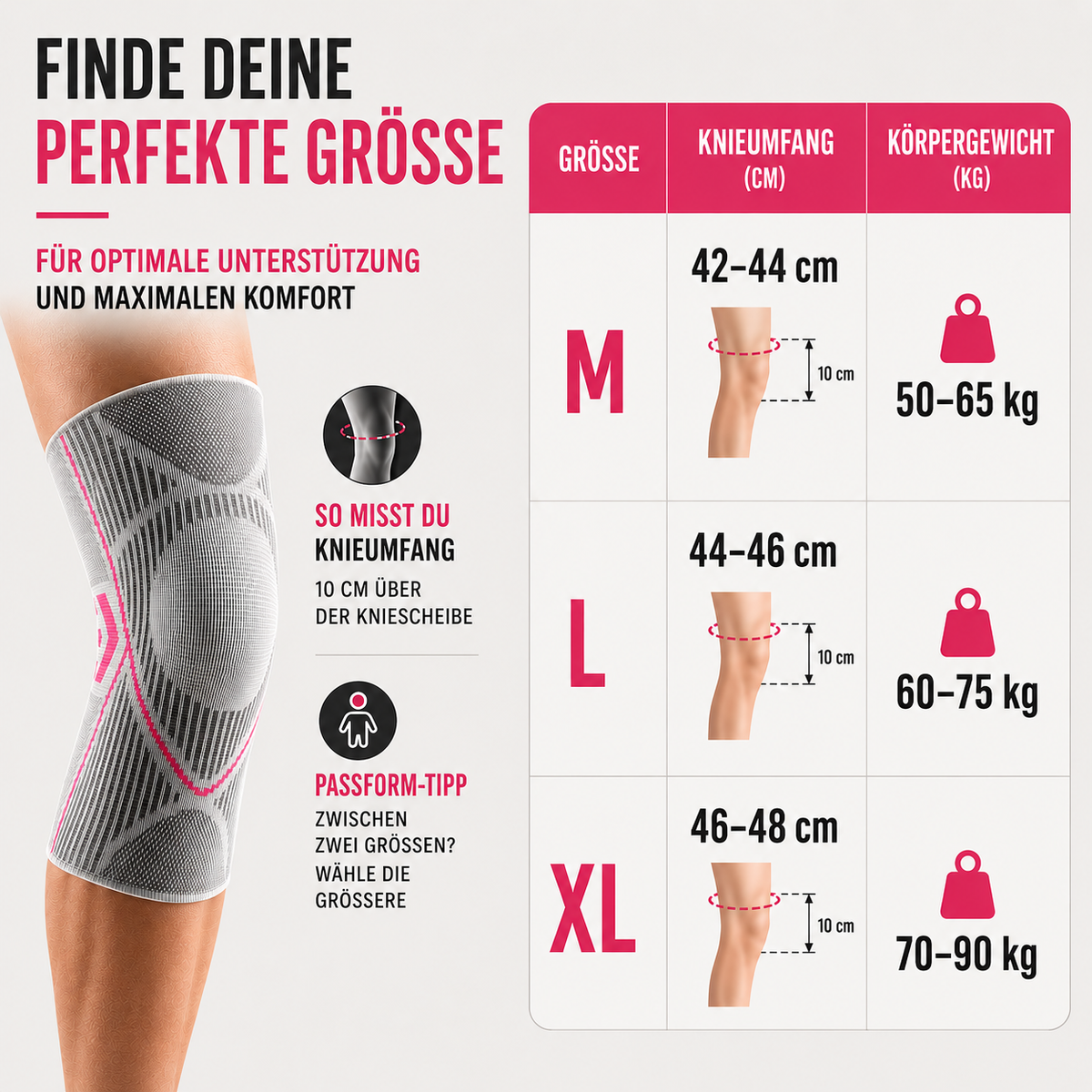 Compressie Kniebandage voor Sport en Dagelijks Gebruik Elastische Steun Stabiliteit Zwelling Blessurepreventie