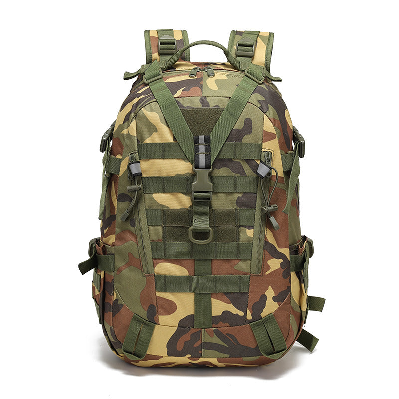 Tactische Rugzak 40 Liter Waterdicht met Laptopvak Militair Outdoor Wandelrugzak Camouflage Zwart Hiking