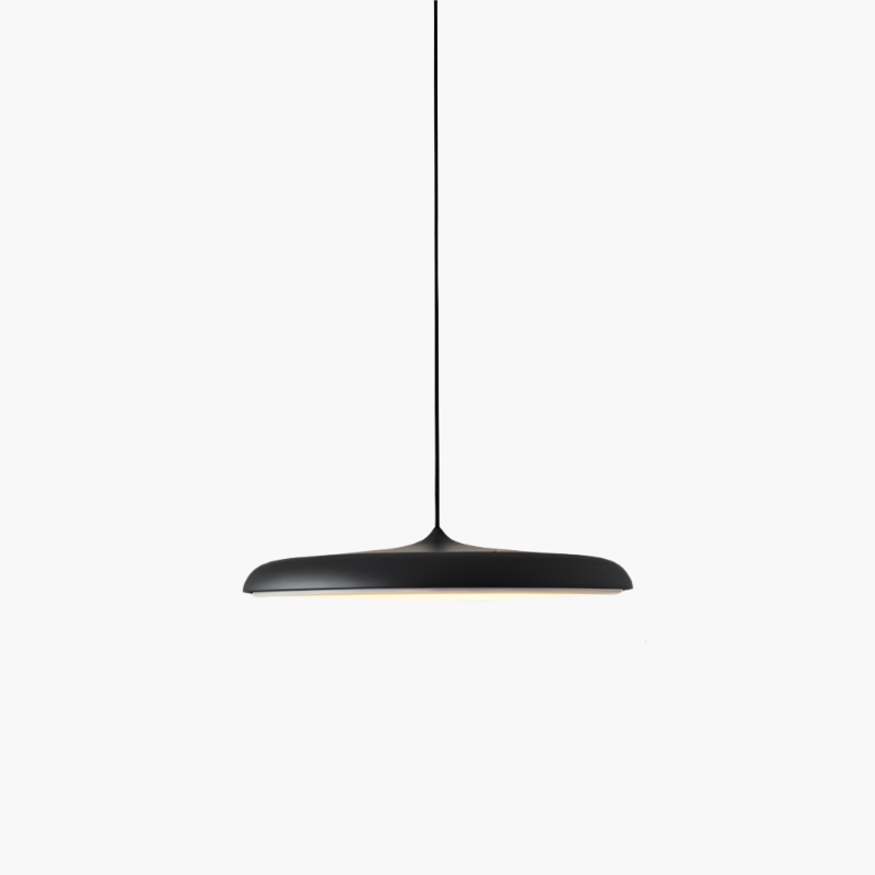 Scandinavische Hanglamp LED Minimalistisch Wit Zwart Grijs Blauw Rosé Goud voor Eettafel Woonkamer Modern Energiezuinig Verlichtingsdesign Ø25cm Ø40cm Aluminium