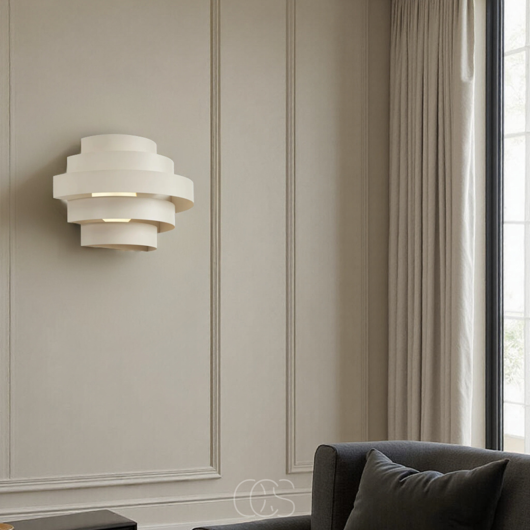 Wandlamp Dimbaar LED Warm Wit Staal 36cm Slaapkamer Woonkamer Gang Modern Minimalistisch Design Interieur