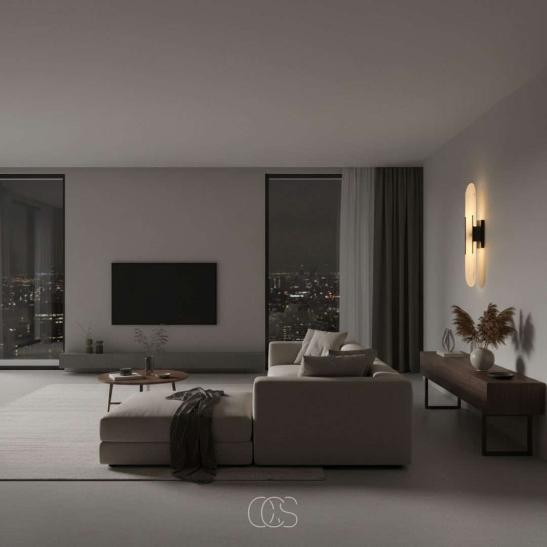 Wandlamp Marmer met Messingafwerking Zwart G9 Fitting Scandinavisch Design Luxe Interieurverlichting Woonkamer