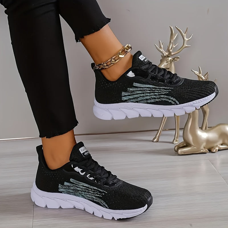 Dames Sportschoenen met Orthopedisch Voetbed Mesh Ademend Lichtgewicht Hardloopschoenen Training Wandelen