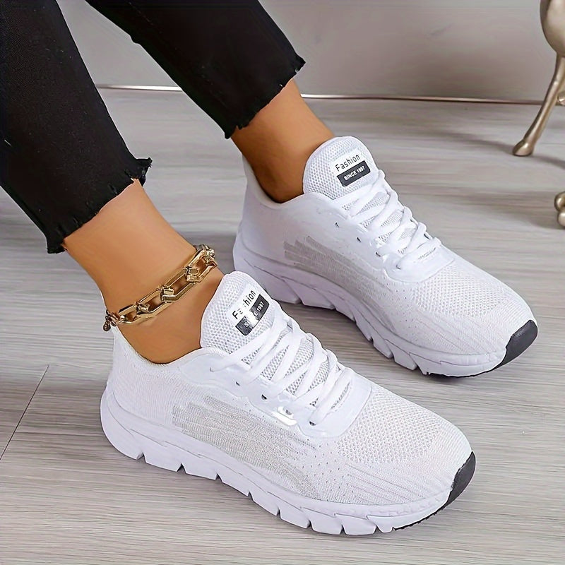 Dames Sportschoenen met Orthopedisch Voetbed Mesh Ademend Lichtgewicht Hardloopschoenen Training Wandelen