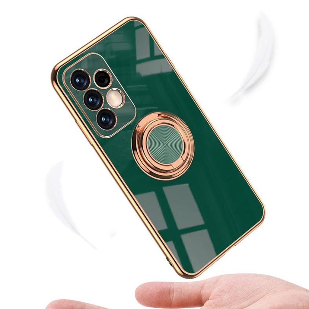 Telefoonhoesje met Ringhouder en Magnetische Autohouder Functie voor Samsung Galaxy Modellen Bescherming
