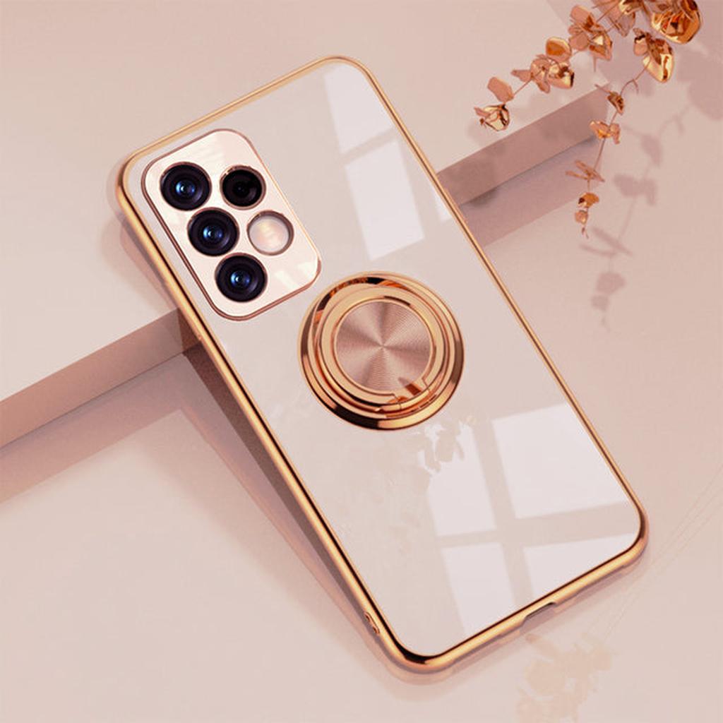 Telefoonhoesje met Ringhouder en Magnetische Autohouder Functie voor Samsung Galaxy Modellen Bescherming
