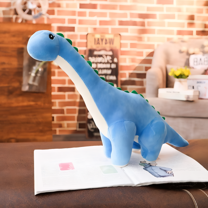 Pluche Dinosaurus Knuffel Staand XXL Diplodocus Kinderkamer Jongenskamer Meisje Zachte Dino Speelgoed Decoratie
