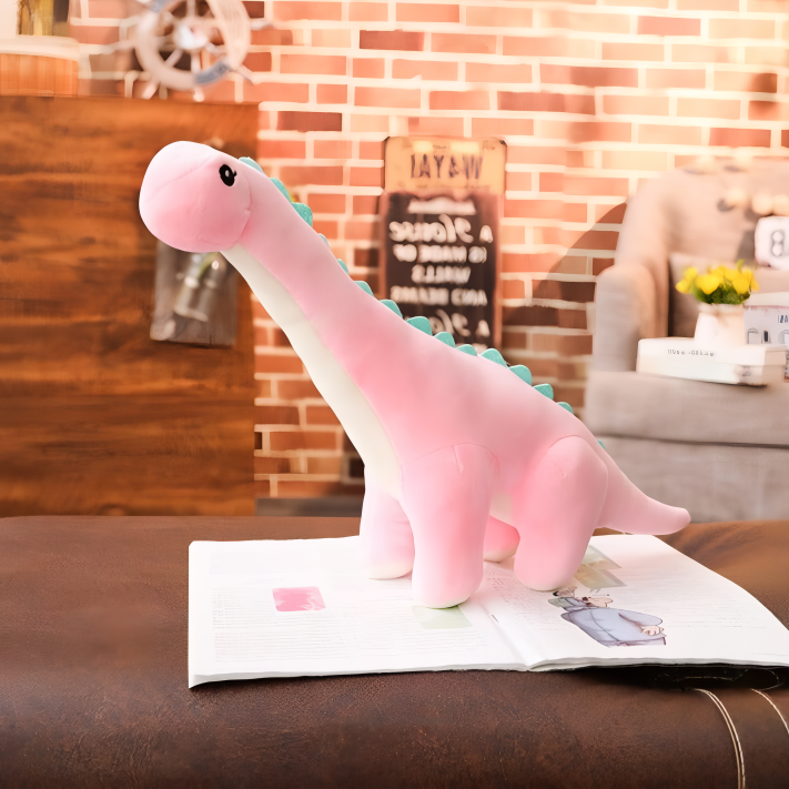 Pluche Dinosaurus Knuffel Staand XXL Diplodocus Kinderkamer Jongenskamer Meisje Zachte Dino Speelgoed Decoratie