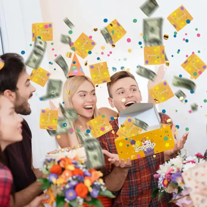 Pop-up Verrassing Geschenkdoos met Springende Boxjes - Verrassingscadeau voor Verjaardag Jubileum Valentijn