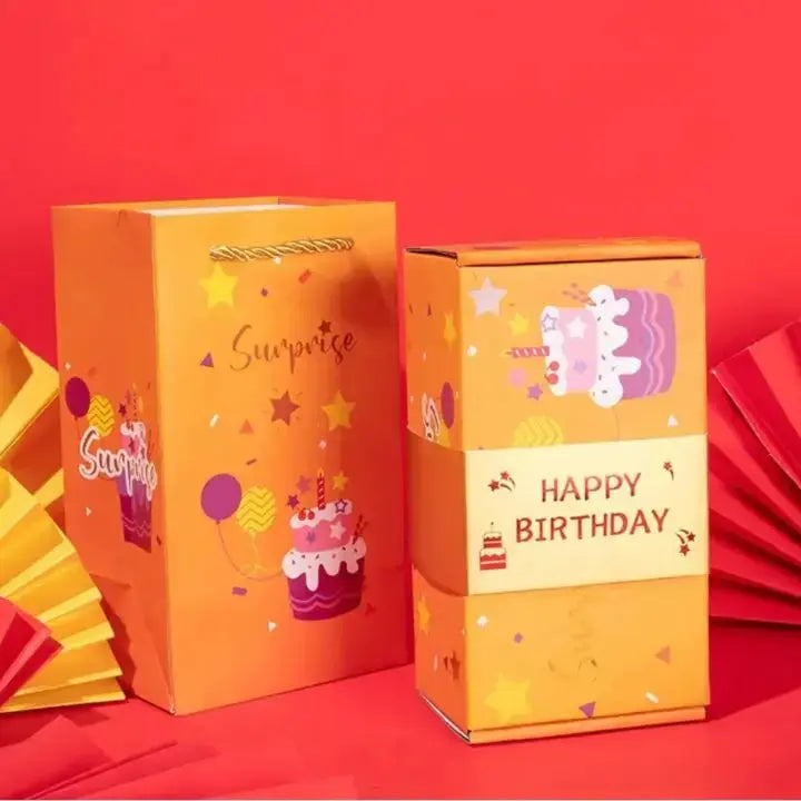 Pop-up Verrassing Geschenkdoos met Springende Boxjes - Verrassingscadeau voor Verjaardag Jubileum Valentijn