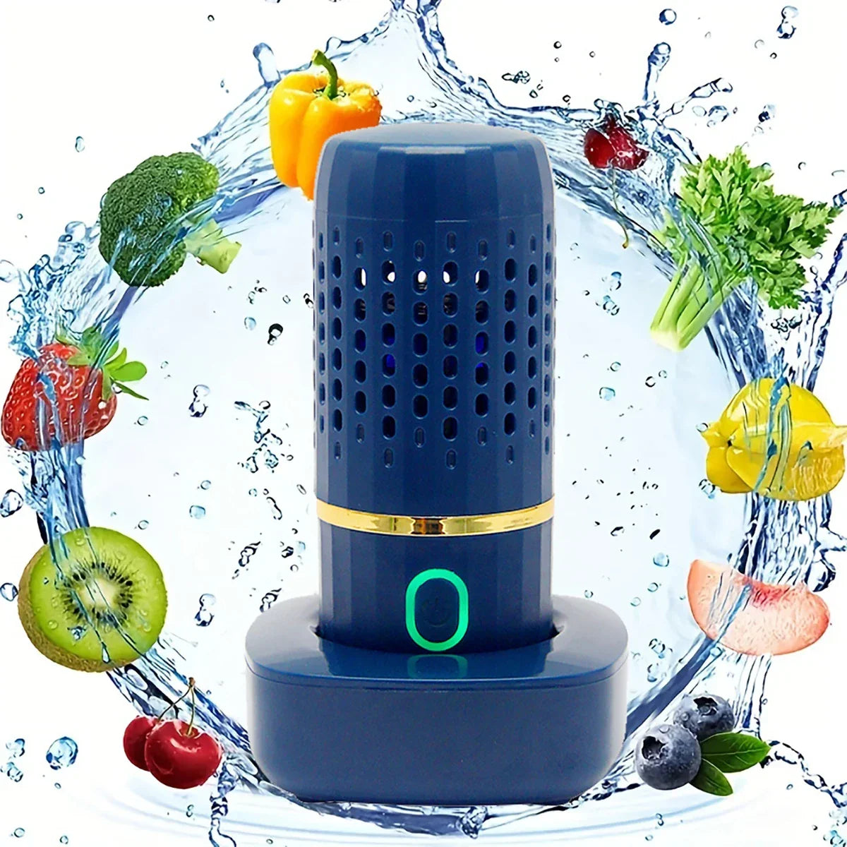 Draadloze Groente- en Fruitreiniger met Hydroxy-Ion Technologie - Compact Oplaadbaar Desinfectie-Apparaat voor Verse en Veilige Voeding