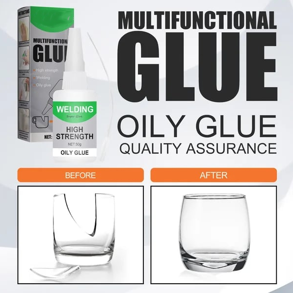 Universele Superlijm 50ml - Multifunctionele Industriële Sterke Snellijm voor Plastic Hout Keramiek Metaal Glas Reparatie