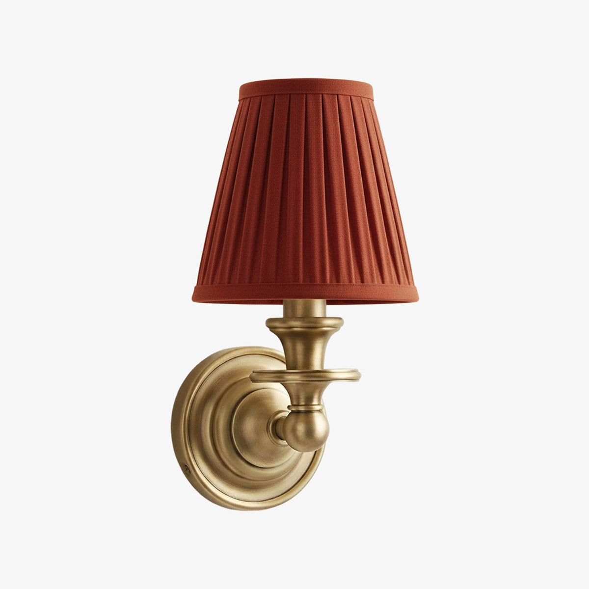 Wandlamp met stoffen kap en zwanenhalsarm - smeedijzeren armatuur met verstelbare leeslamp