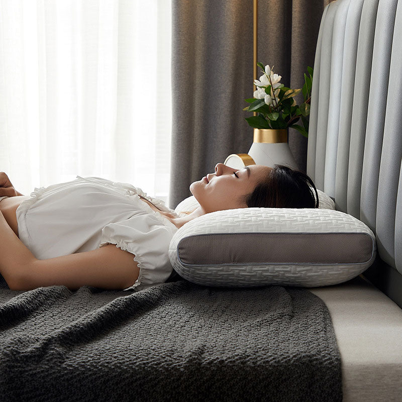 Ergonomisch Contour Nekkussen 74x45x15cm - Geheugenfoam voor Optimale Nekondersteuning - Perfect voor Zij- en Rugslaper