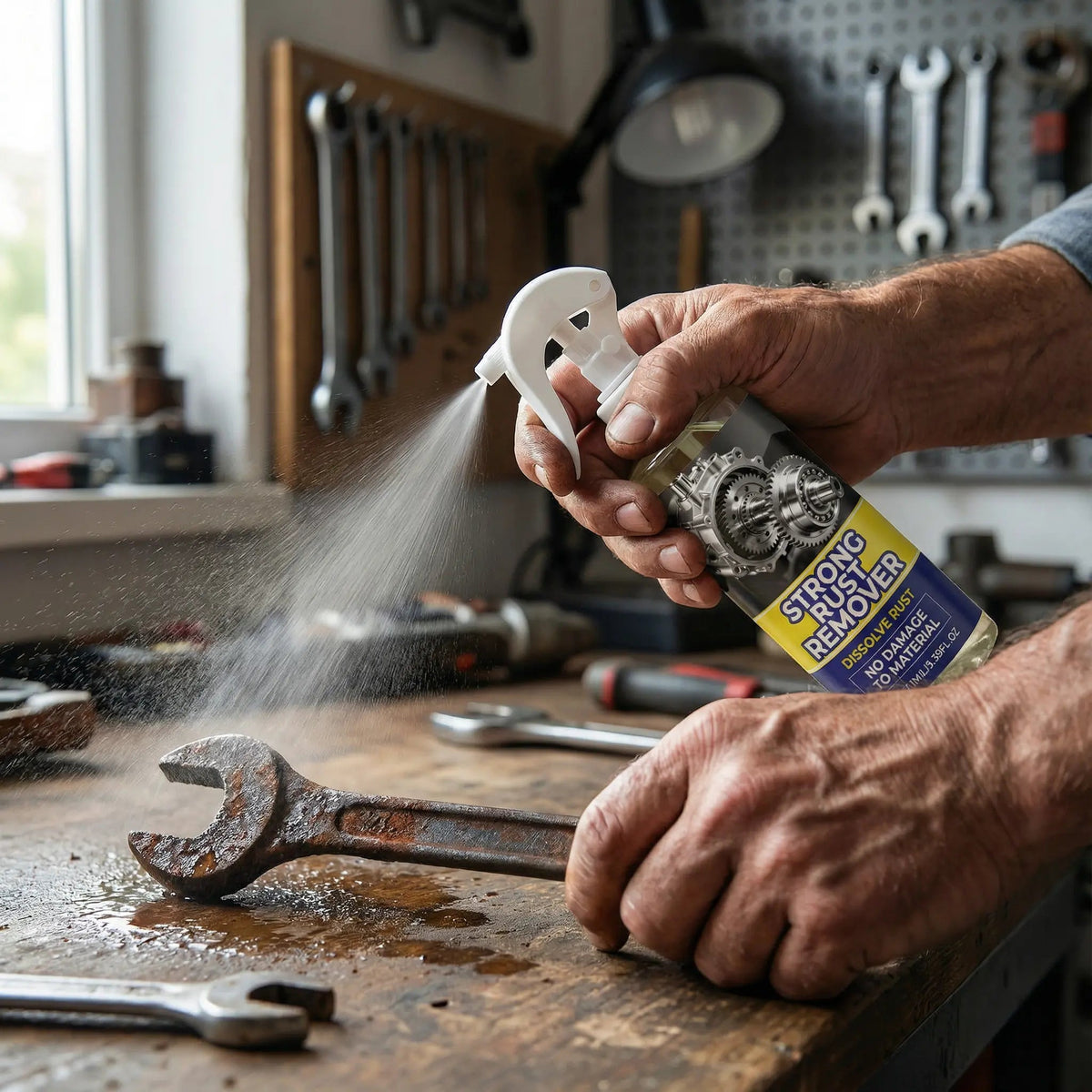 Roestoplosser Spray 100ml Metaalreiniger voor IJzer Staal Chroom
