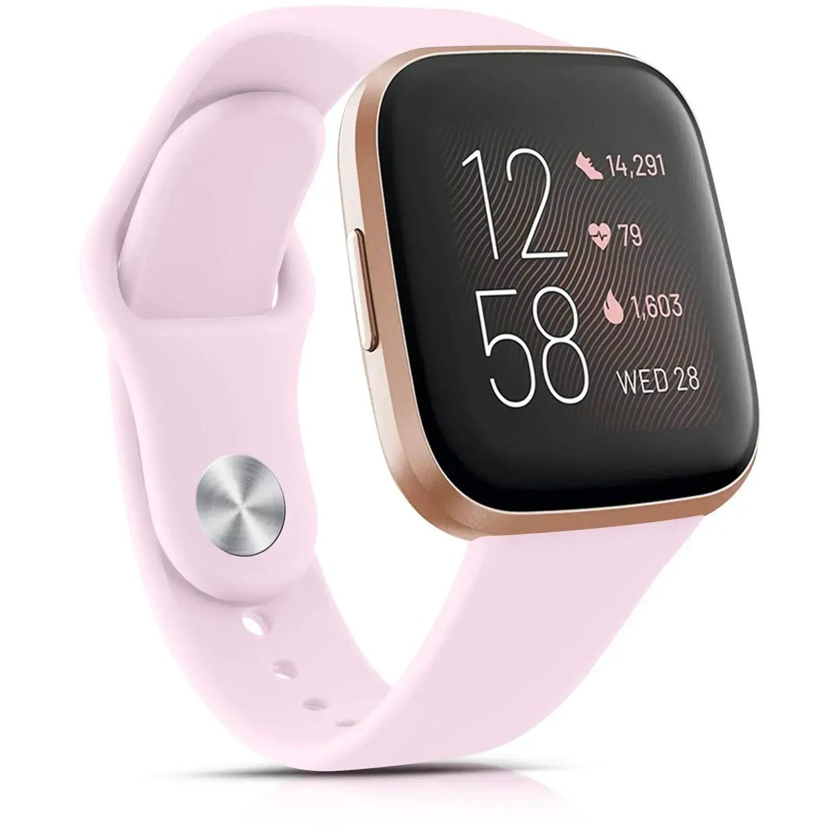 Siliconen Smartwatch Band Waterbestendig Verstelbaar Sporthorloge Polsbandje Fitbit Compatibel Actief