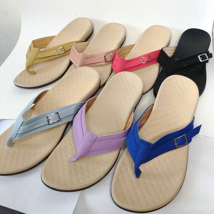 Orthopedische Sandalen Dames Zomer - Comfortabel Voetbed voor Voetklachten