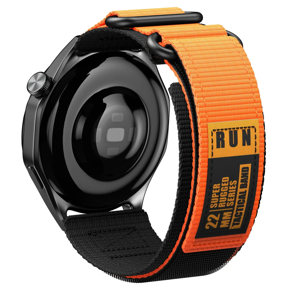 Smartwatch Bandje Nylon met Klittenband Verstelbaar 20mm 22mm Sportief Ademend Polsband voor Hardlopen Fitness