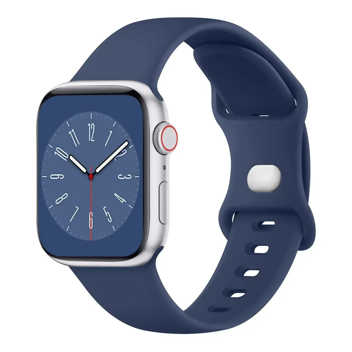Siliconen Smartwatch Bandje - Ademend Flexibel Horlogeband Verstelbaar Comfortabel - Voor Alle Pols Maten