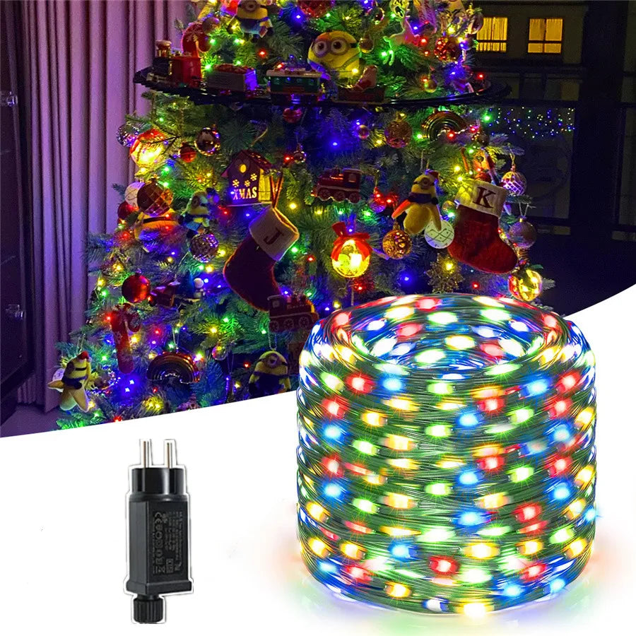 LED Lichtsnoer Buiten Slinger IP65 Tuinverlichting Balkon Terras Flexibel Lichtkabel Decoratief Feestverlichting