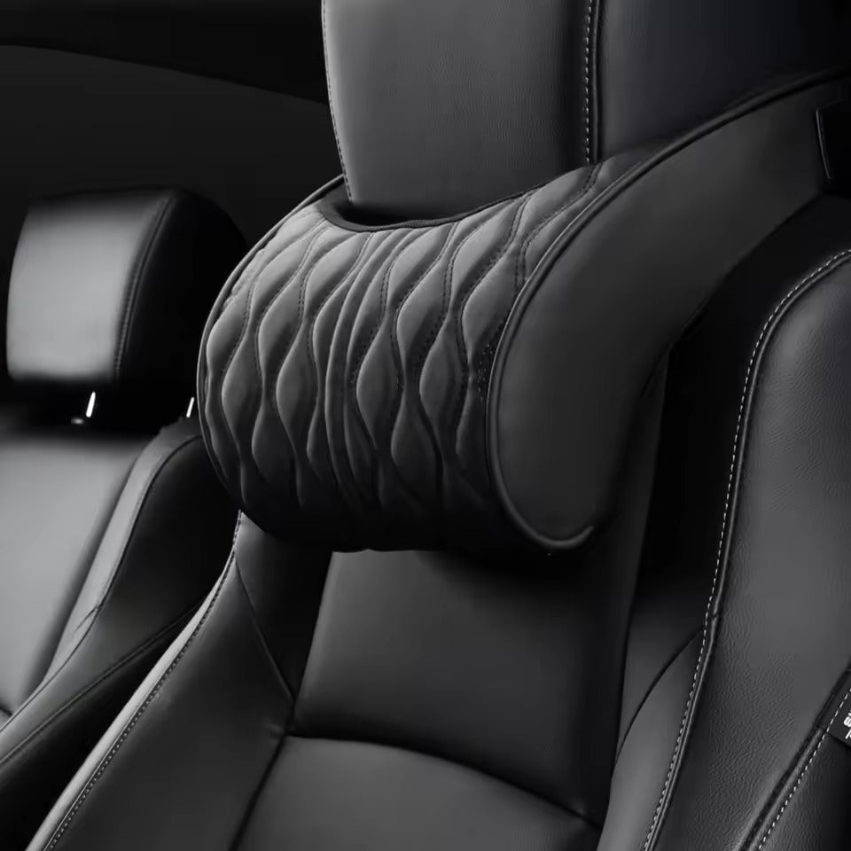 Ergonomische Autokussen Set voor Nek en Rug - Memory Foam Ondersteuning voor Lange Ritten en Dagelijks Gebruik