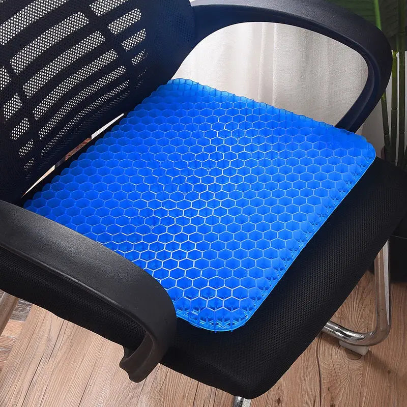 Ergonomisch Gelkussen voor Stoel - Drukverdelend Zitkussen voor Optimaal Zitcomfort