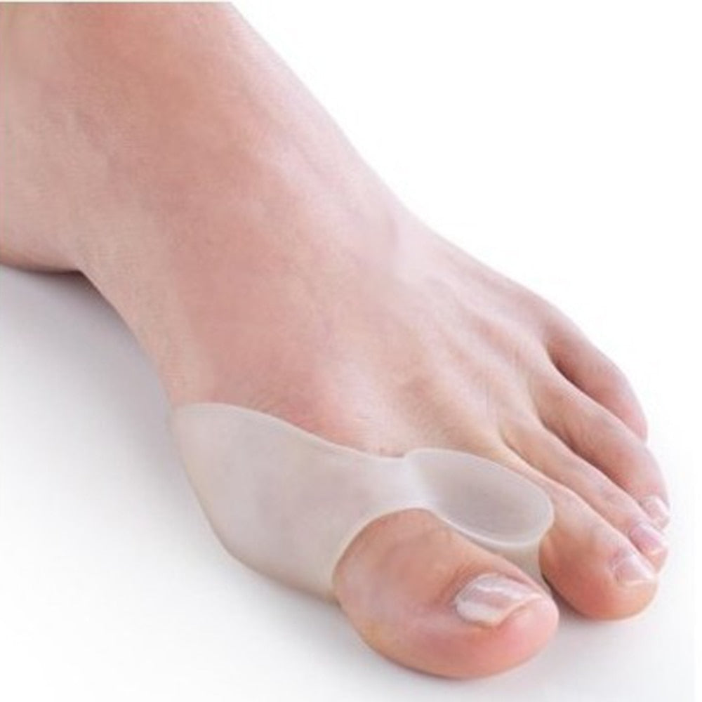 Teencorrector voor Hallux Valgus - Zachte Siliconen Teensteun Onzichtbaar - Dagelijks Draagcomfort in Schoenen