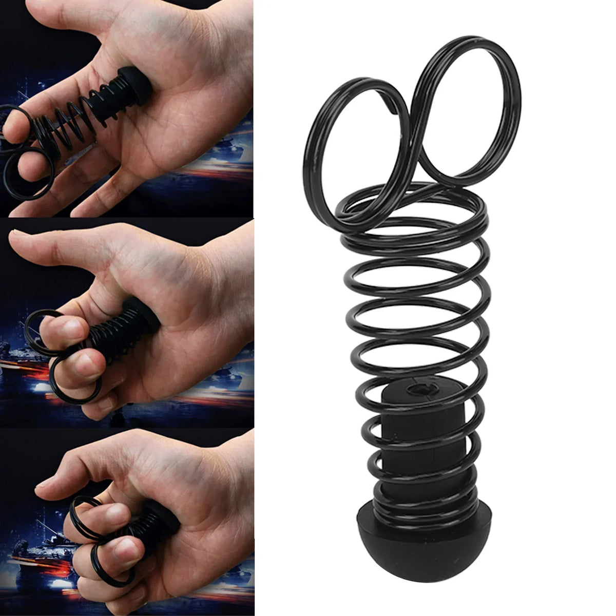 Handtrainer voor Vingersterkte en Gripkracht - Draagbaar Trainingsgereedschap voor Muzikanten en Sporters