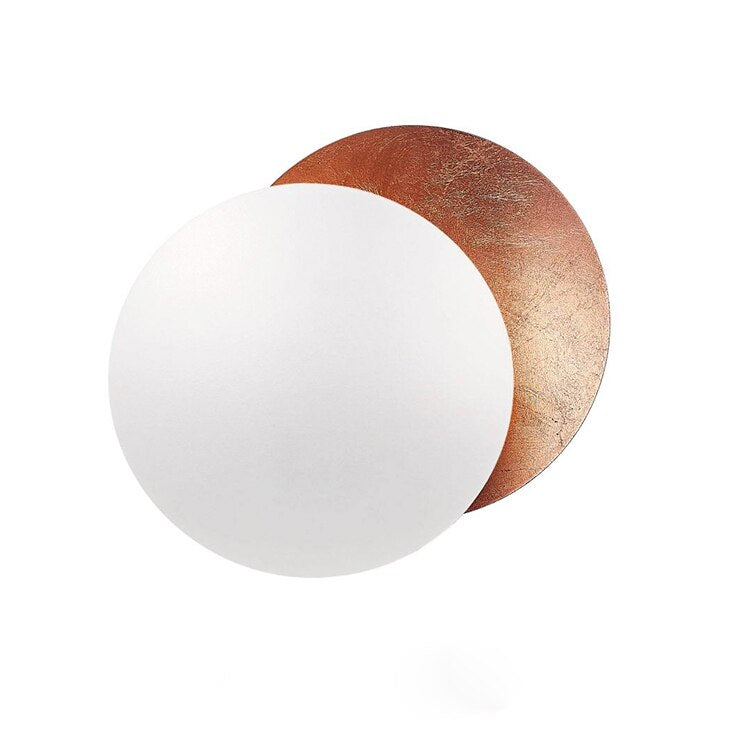 LED Wandlamp Eclipse Effect Wit Modern Design Sfeerverlichting Woonkamer
