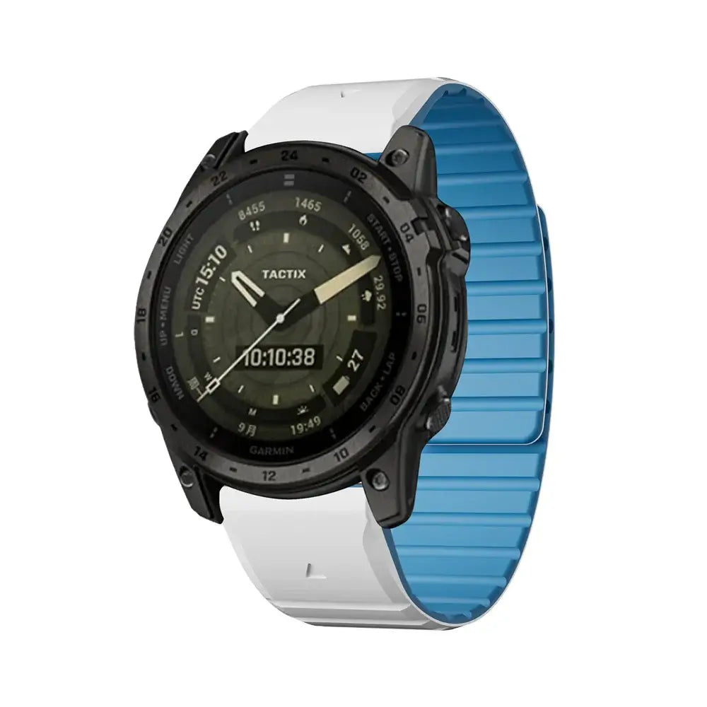 Siliconen Smartwatch Bandje met Magnetische Sluiting - Verwisselbare Horlogeband 22mm 26mm Sporthorloge