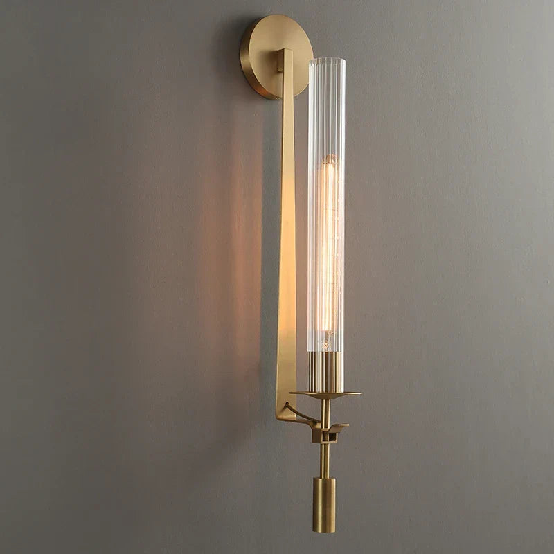 Moderne Wandlamp Goud - Elegante Muurverlichting voor Slaapkamer Woonkamer | Scandinavisch Design Wandspot