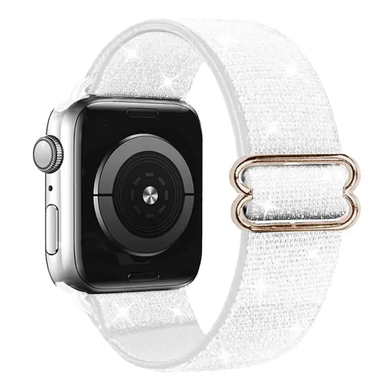 Elastische Nylon Smartwatchband Verwisselbaar Polsbandje Comfortabel Duurzaam Design Sportief Actief