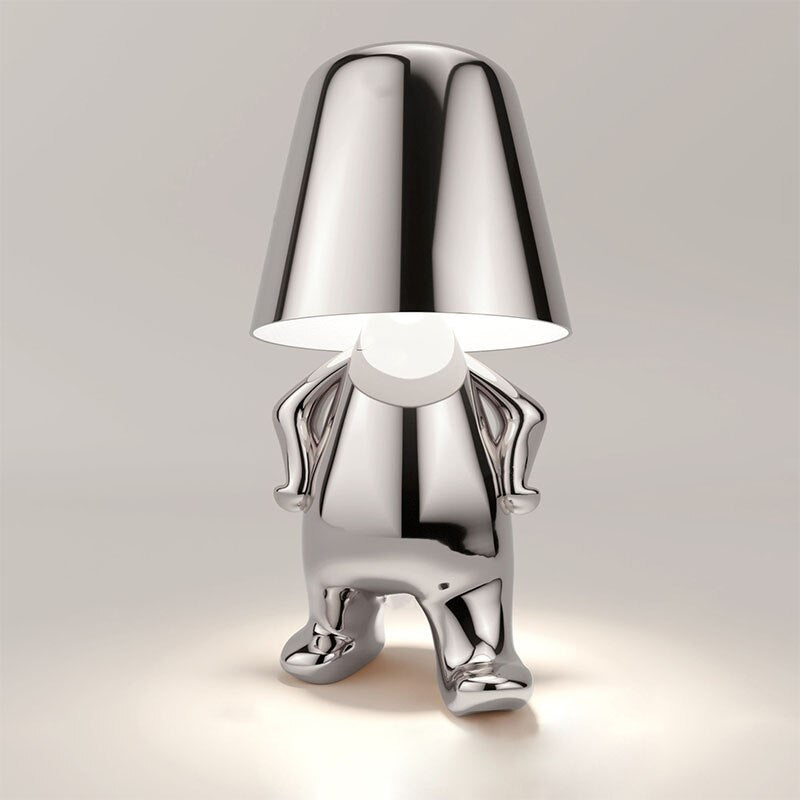 Figuurlamp LED Touch Dimbaar USB Oplaadbaar Goud Zilver Sfeerverlichting Woonkamer Slaapkamer Bureau Decoratielamp Cadeau