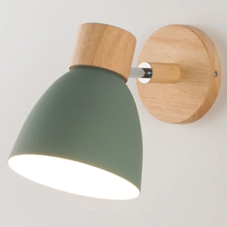 Minimalistische Wandlamp Metaal LED 8W Neutraal Wit Slaapkamer Woonkamer Scandinavische Sfeerverlichting