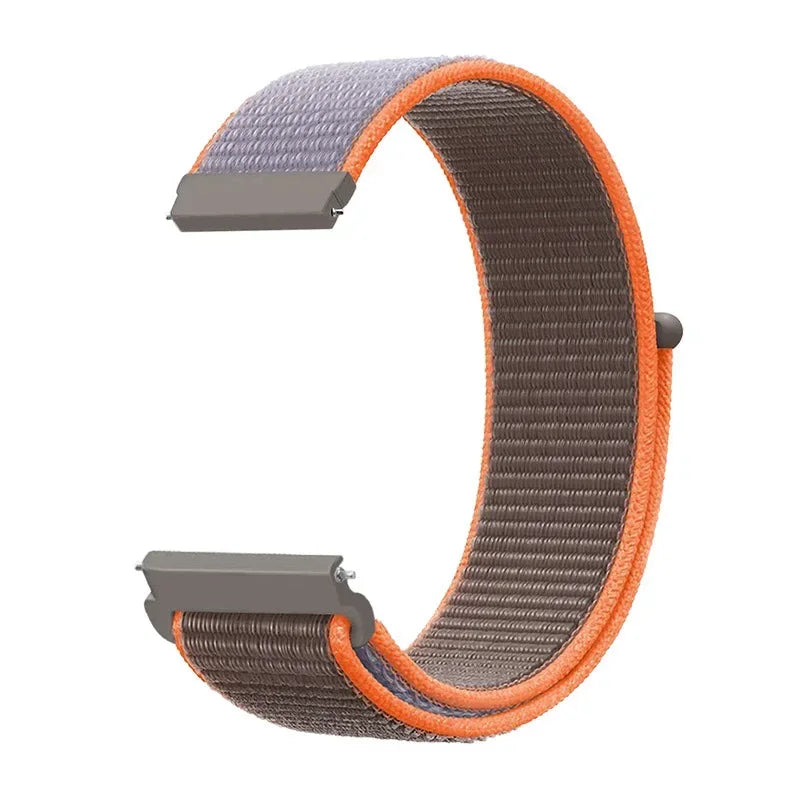 Verstelbare Nylon Sportband voor Smartwatch 20mm 22mm Ademend Polsband Sporthorloge Lichtgewicht Fitness