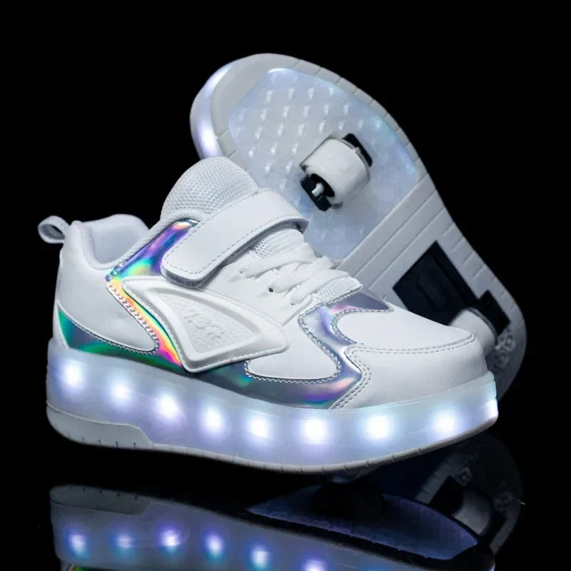 LED Wieltjesschoenen voor Kinderen - Met Verlichting