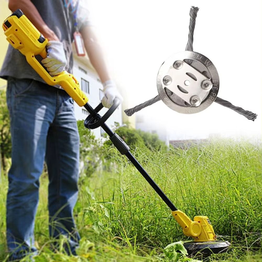 Staalborstel Opzetstuk Trimmer Universeel Freesmachine Mos Verwijderen