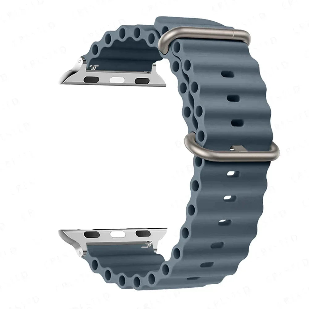 Siliconen Smartwatch Bandje Waterbestendig Ademend Unisex Horlogeband Sportarmband Vervangingsband Polsband