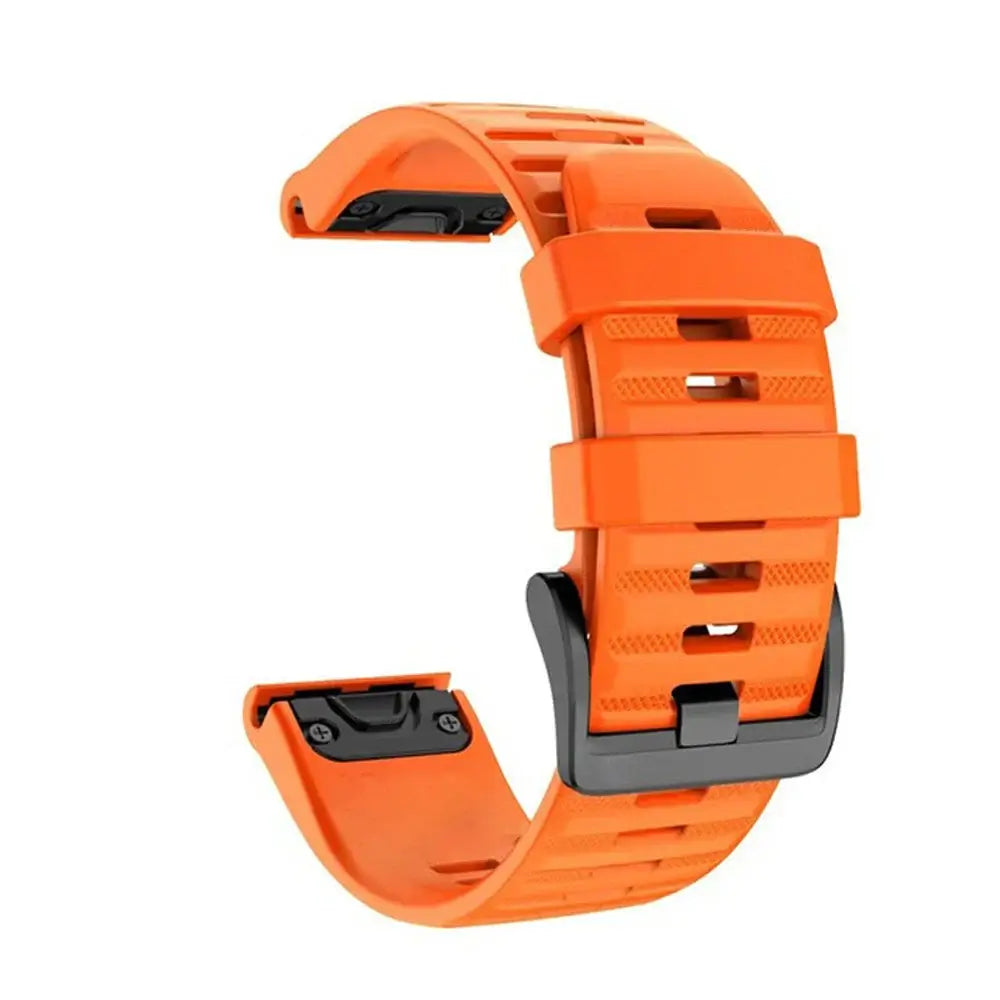 Siliconen Horlogebandje Sportief QuickFit Verwisselbaar Polsband voor Smartwatch Fitness 20mm 22mm 26mm