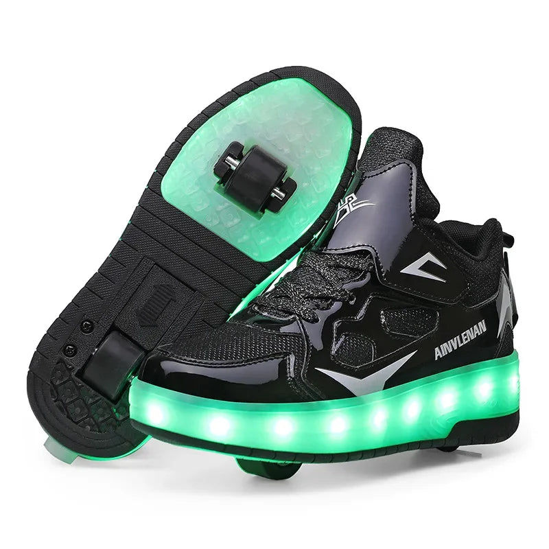 LED Wieltjesschoenen voor Kinderen - Met Verlichting