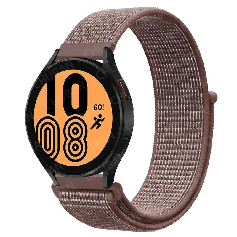 Nylon Sportband Smartwatch 20mm 22mm Ademend Lichtgewicht Loop Polsband Verstelbaar Training Fitness