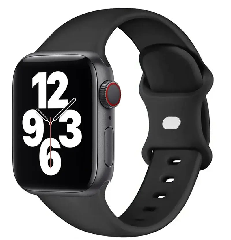 Siliconen Smartwatchband Waterbestendig Flexibel Sportbandje Zachte Horlogeband voor Actief Dagelijks Gebruik