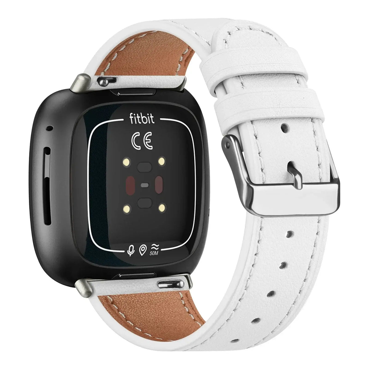 Leren Smartwatch Bandje Verstelbaar Sporthorloge Armband Vervanging Polsband voor Dames en Heren活动追踪