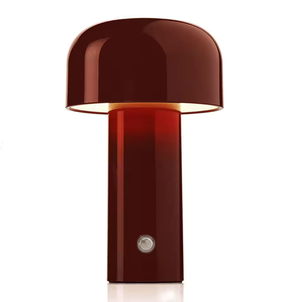 Paddenstoel Tafellamp LED Oplaadbaar Touch Dimbaar Sfeerlamp Modern Design Decoratieve Verlichting Draadloos