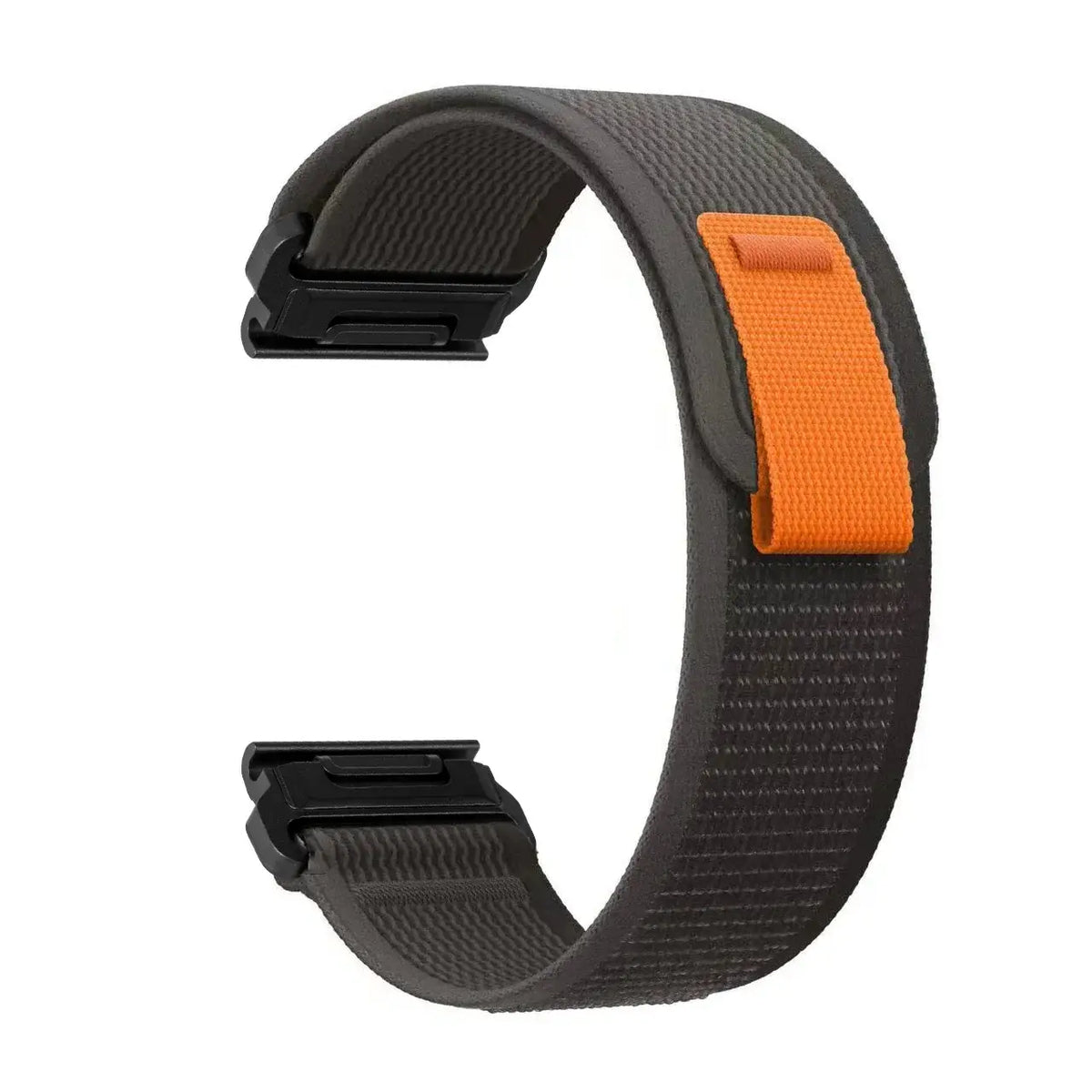Verstelbare Nylon Sportband voor Smartwatch - Ademend Klittenband Polsbandje 20mm 22mm 26mm Fitnesstracker